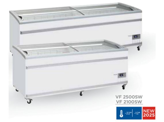 VF 2100SW - Congelatore a isola da supermercato Temperatura -12/-22°